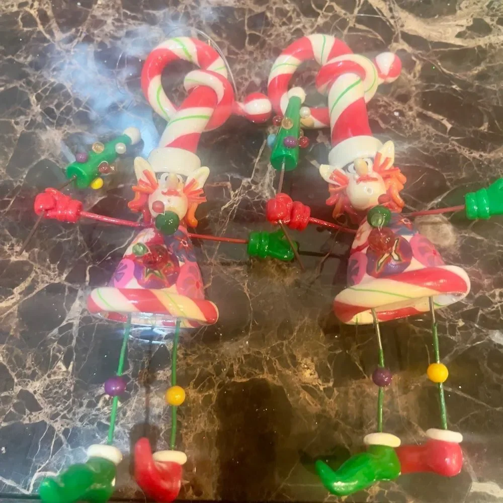 Candy Cane People Ornaments!
